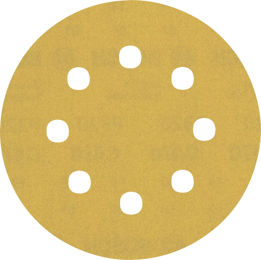 Bosch 2608900800 Expert C470 Sandpaper Discs 115mm, 320 Grit, 8 Holes (Pack of 5)