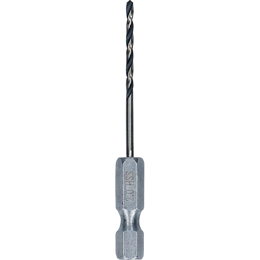 Bosch 2608577517 HSS Twist Drill Bit PointTeQ Hex Shank 2.00mm (Pack of 1)