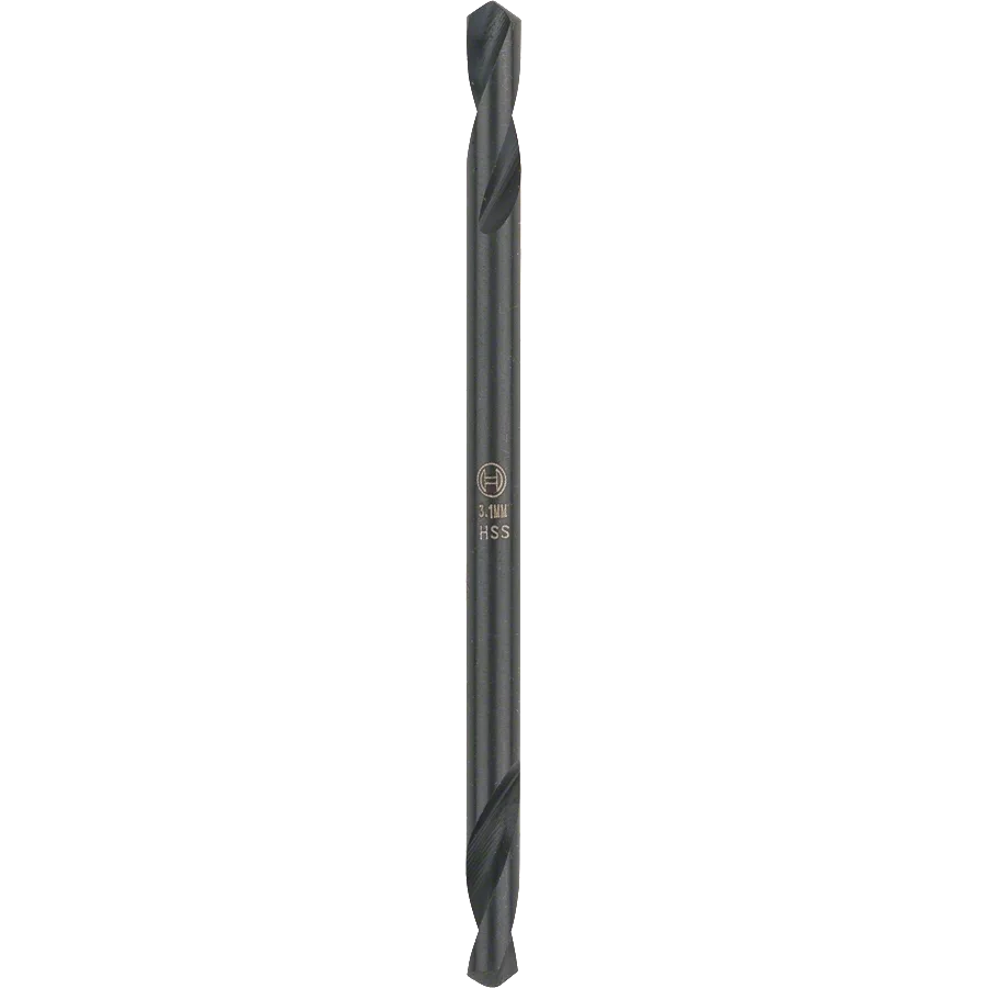 Bosch 2608597583 Double Ended HSS Ground Drill Bit - 3.10mm (10pack)