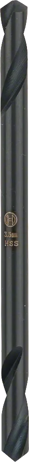 Bosch 2608597587 Double Ended HSS Ground Drill Bit - 3.50mm (10pack)