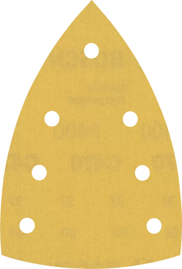 Bosch 2608901167 C470 Delta Sanding Pads 100 x 150mm, 400 Grit (Pack of 10)