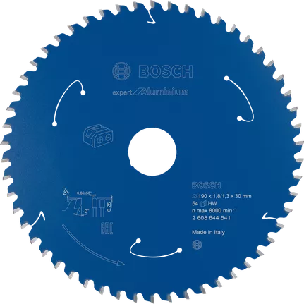 Bosch 2608644541 Expert for Aluminium Circular Saw Blade - 190mm x 1.8mm
