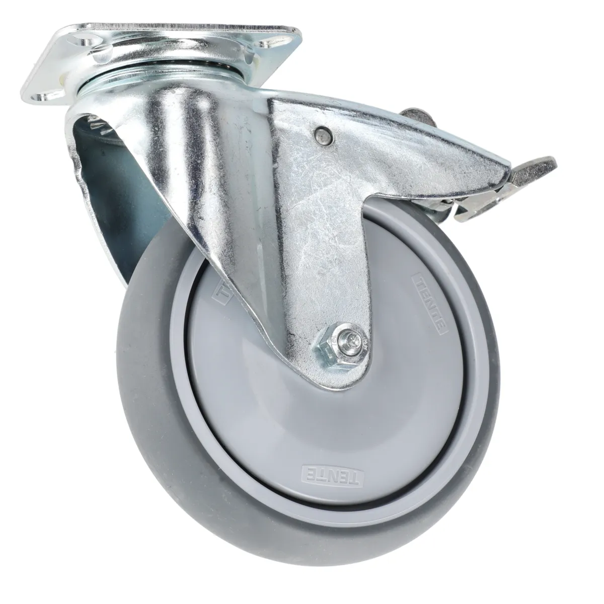 Mirka 9196012211 Castor Wheel 125mm Brake for Mirka Solution Trolley II