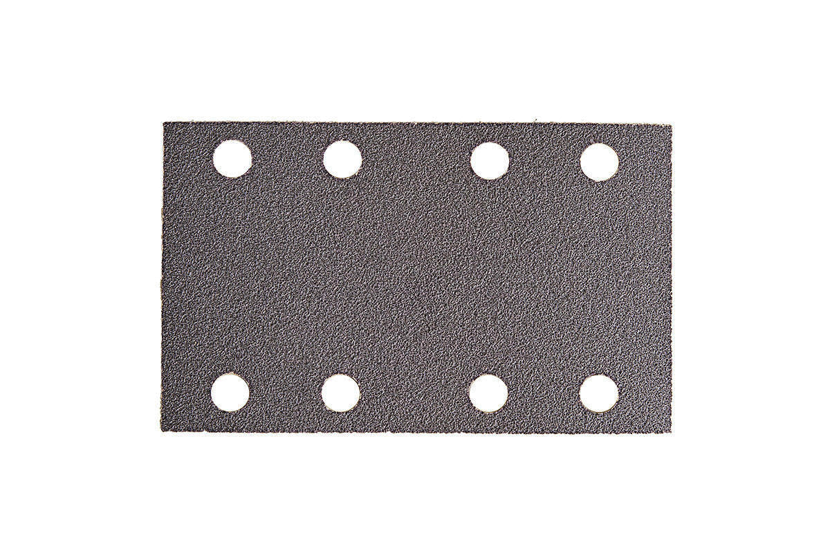 Mirka 3668809912 Q.SILVER 81x133mm Sanding Sheets Grip 8 Holes - P120 (Pack of 100)