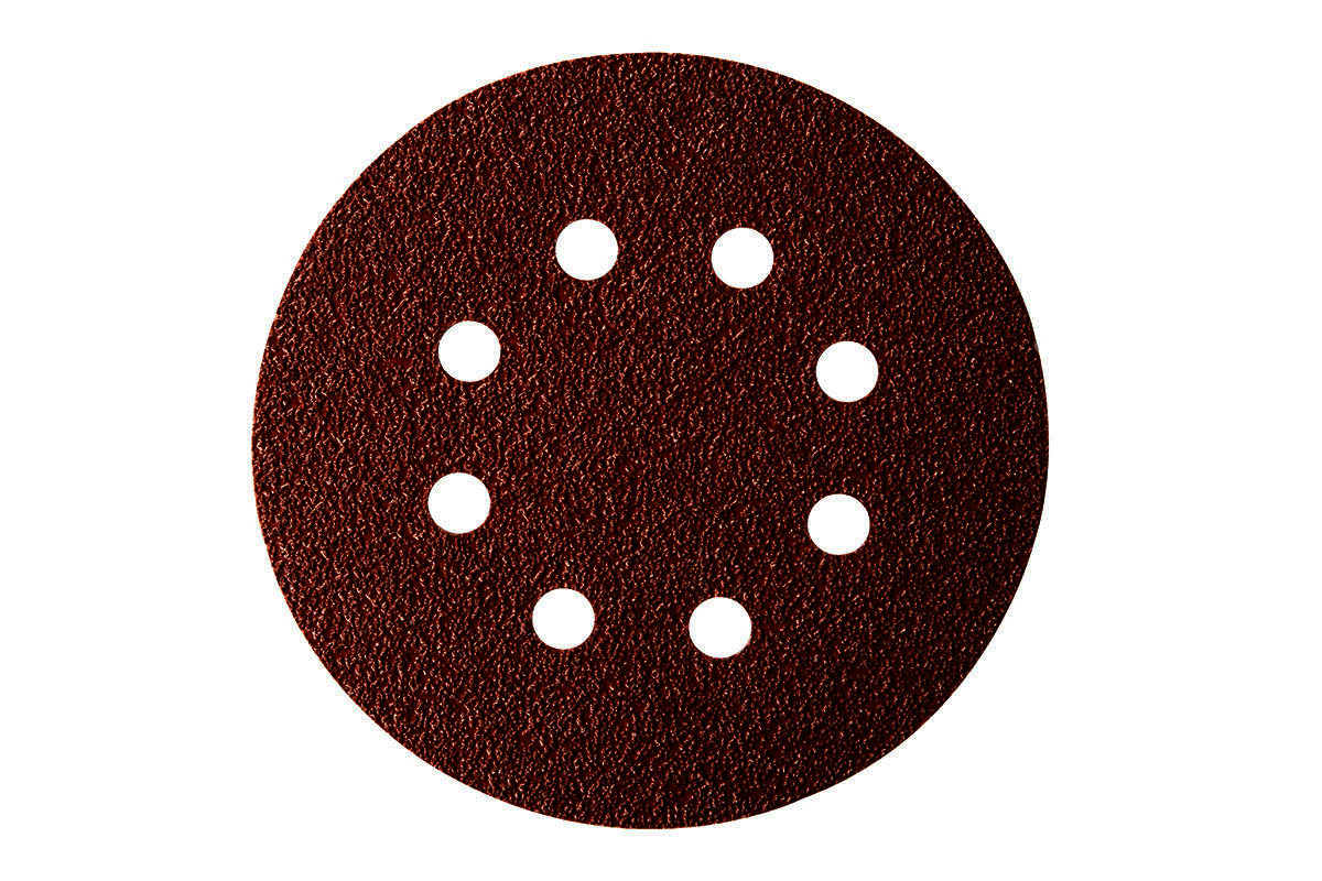 Mirka 4061605010 COARSE CUT Sanding Pads 125mm 8 Holes - P100 (Pack of 50)