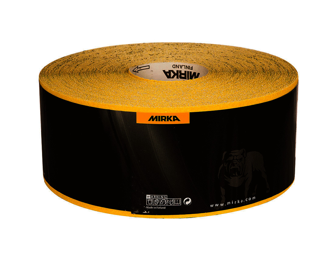 Mirka 4151000118 HIOMANT 100mm x 50m Sanding Roll - P180