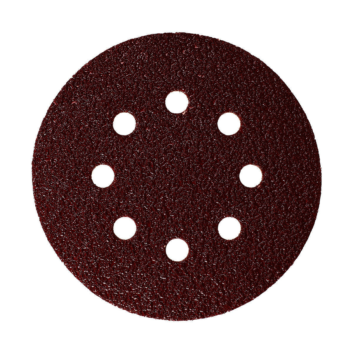 Mirka 4461600525 Abrasive Disc Red Sanding Pads 125mm 8 Holes - P240 (Pack of 5)