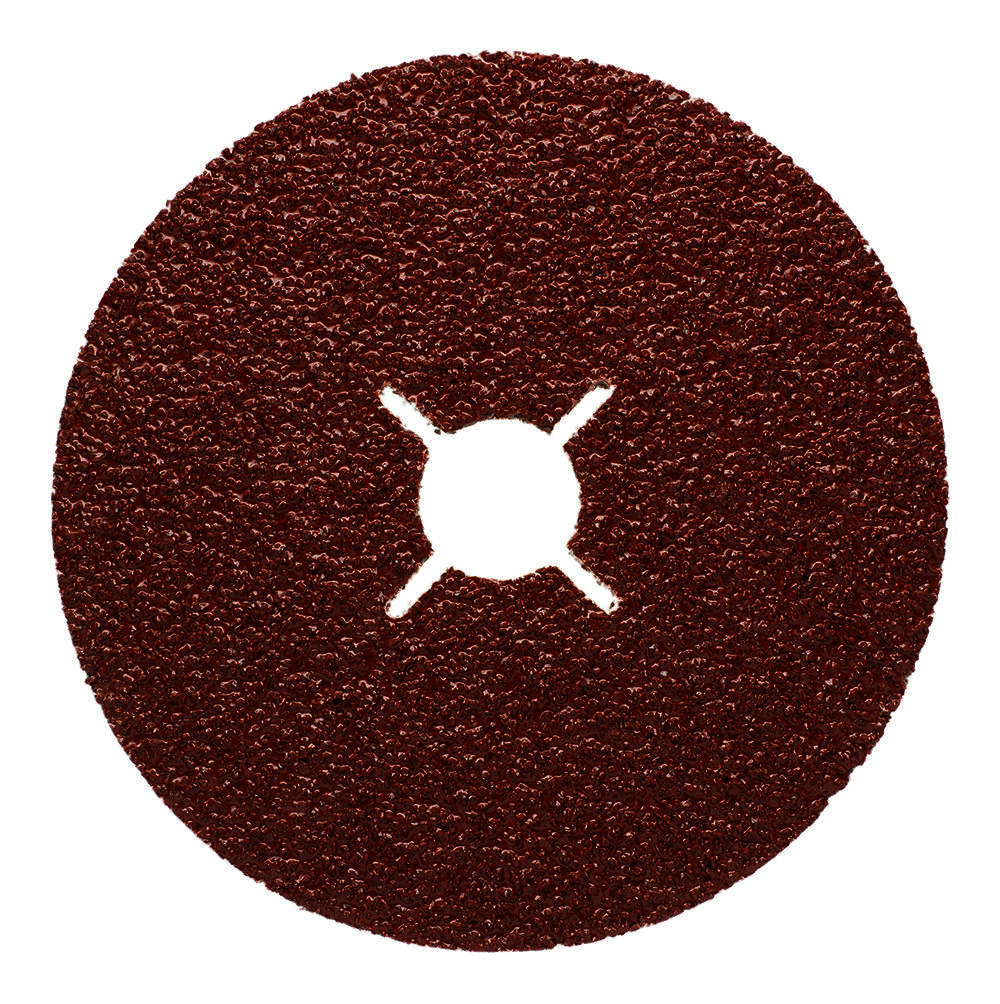Mirka 6333502512 Fiber Alo Sanding Pads 125mm Diameter & 22mm Diameter Hole - P120 - (Pack of 25)