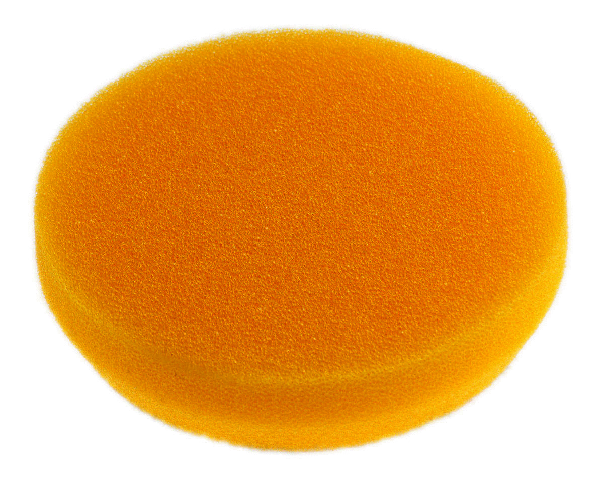 Mirka 7993428511 Polishing Foam Pad 85x20mm Yellow Flat - (Pack of 20)