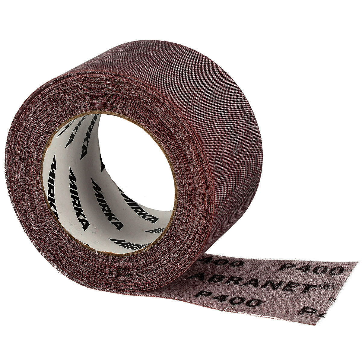 Mirka 545BI001123R ABRANET 75mm x 10m Grip Sanding Roll - P120