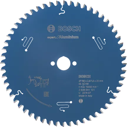 Bosch 2608644101 Expert for Aluminium Circular Saw Blade - 190mm x 2.6mm