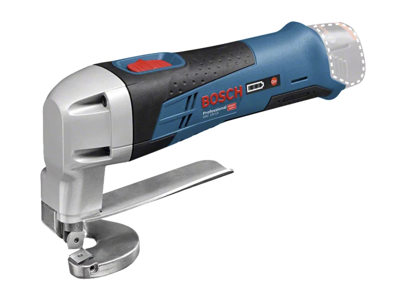 Bosch 0601926105 GSC 12V-13 Professional Cordless Metal Shear - 3,600 spm