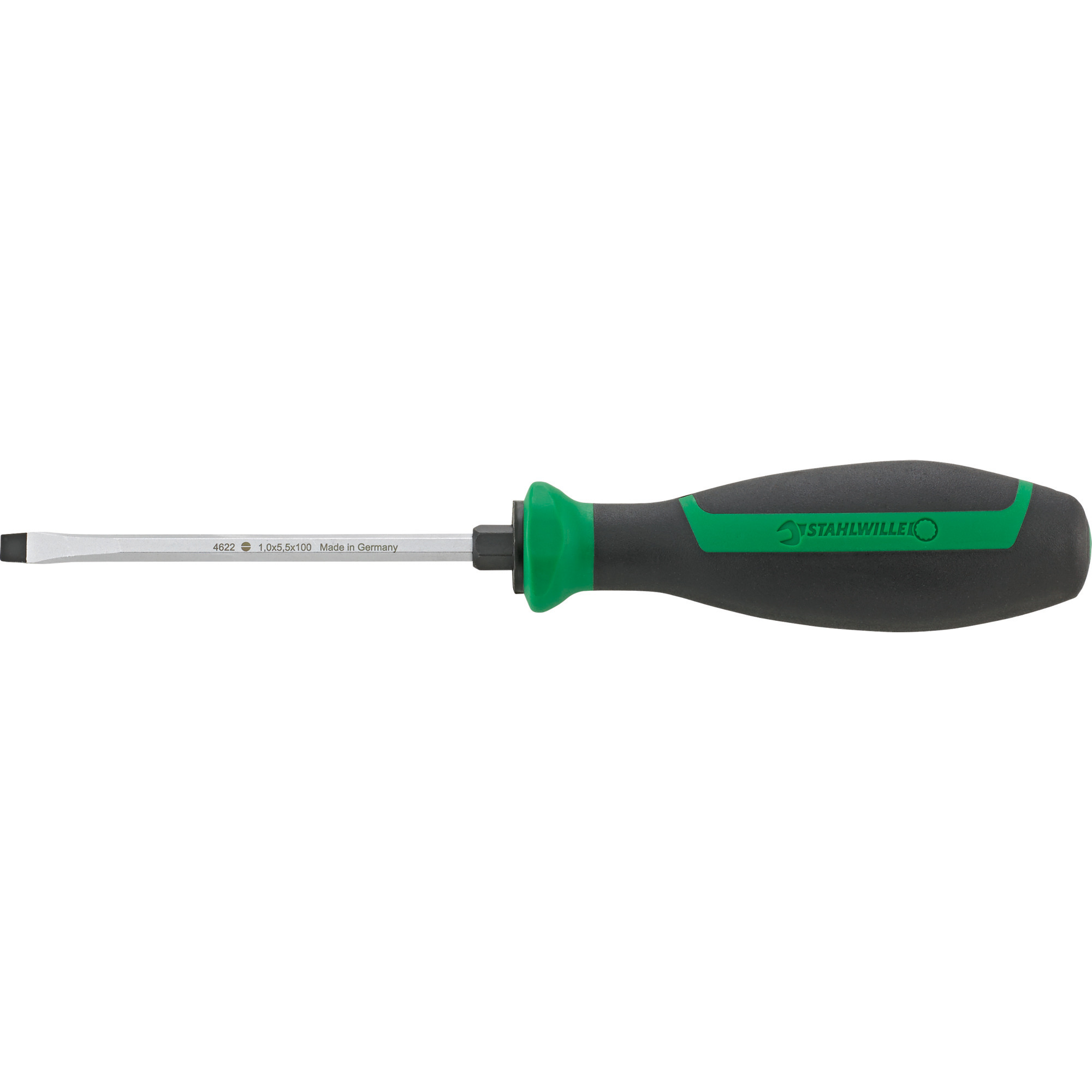 Stahlwille 46223500 DRALL+ Screwdriver for Slotted Screws 10mm x 175mm
