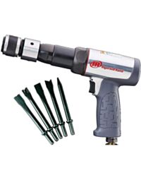 Ingersoll Rand 119MAXK Vibration Reduced Air Hammer with Five Chisels - Round Shank
