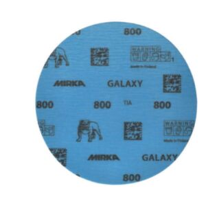 Mirka FY34209993 GALAXY Sanding Pads 150mm PSA LRL - P1200 (Pack of 100) with liner