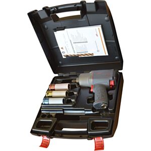 Ingersoll Rand 2235QTIMAX-3SK 1/2" Square Drive Pneumatic Impact Wrench with 3 Long Insulated Sockets - 1760Nm