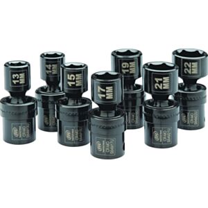 Ingersoll Rand SK4M7UN 1/2" Impact Socket Set (13mm - 22mm) - 7 Pieces