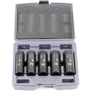 Ingersoll Rand SK4M5LN 1/2" Deep Impact Socket Set (17mm - 24mm) - 5 Pieces