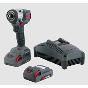 Ingersoll Rand W3111-K22-EU 1/4" Hex Drive 20V Cordless Impact Driver Set - 360Nm