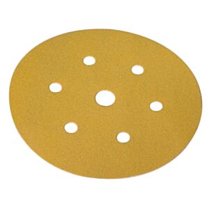 Mirka SANDY 150mm Diameter Sanding Pads with Seven Holes - P150 (Pack of 100)