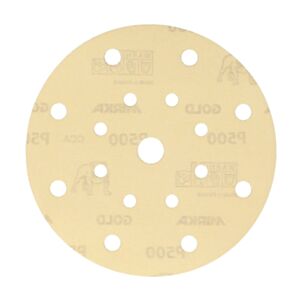 Mirka Gold 150mm Diameter Sanding Pads with 17 Holes - P180 (Pack of 100)