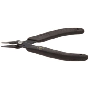 Xuron 485SAS Long Nose Plier - Serrated with Static Control Grips