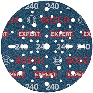 Bosch 2608902445 Expert O780 Foil Sanding Discs 150mm, 240 Grit (Pack of 6)