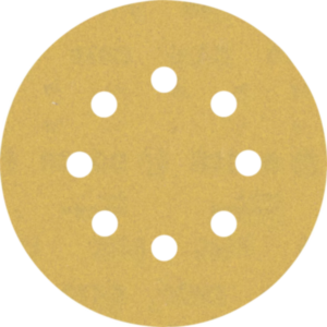 Bosch 2608900913 Expert C470 Sandpaper Discs 125mm, 180 Grit, 8 Holes (Pack of 50)