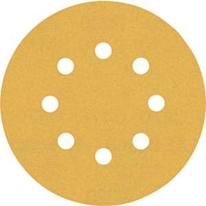 Bosch 2608901121 Expert C470 Sandpaper Discs 125mm, 220 Grit, 8 Holes (Pack of 50)