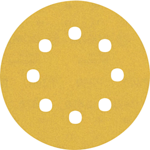 Bosch 2608900916 Expert C470 Sandpaper Discs 125mm, 400 Grit, 8 Holes (Pack of 50)