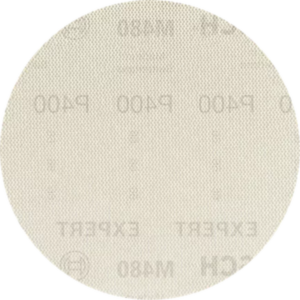 Bosch 2608900688 Expert M480 Sanding Net Pads - 125mm, 400 Grit (Pack of 50)