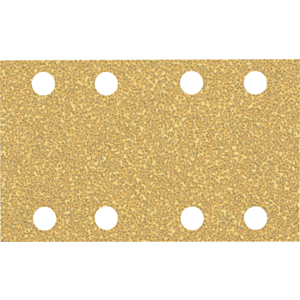 Bosch 2608900877 C470 Sandpaper Sheets 80mm x 133mm, 40 Grit (Pack of 10)
