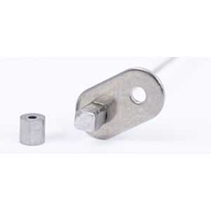 DMC C10-118JAPKG .022" x 18" Safe-T-Cable Kit with Self-Looping Jumper (Pack of 50)