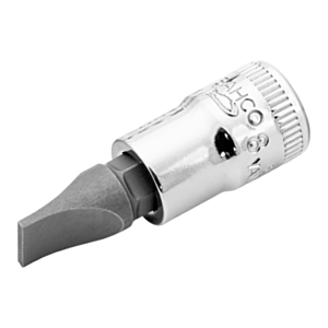 Bahco 6709F-5.5 1/4" Slotted Head Socket - 5.5mm x 0.8mm