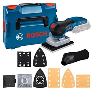 Bosch 06019L0101GSS 18V-13 Professional - Cordless Orbital Sander with Accessory Set