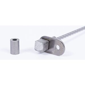 DMC C10-318JAPKG .040" x 18" Safe-T-Cable Kit with Self-Looping Jumper (Pack of 50)