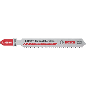 Bosch 2608900565 EXPERT Carbon Fibre Clean T108BHM Jigsaw Blade (Pack of 3)