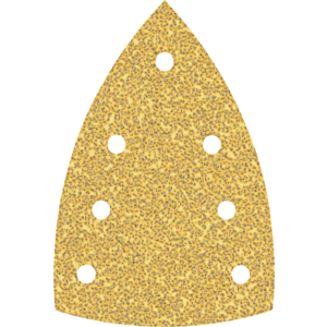 Bosch 2608901114 C470 Delta Sanding Pads 100 x 150mm, 40 Grit (Pack of 10)