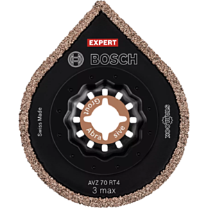 Bosch 2608900041 EXPERT AVZ 70 RT4 3 Max Starlock Grouting Plate - 70mm x 2.5mm