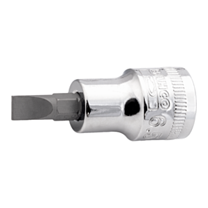 Bahco 7409F-10 3/8" Slotted Socket Driver - 9.5mm x 1.5mm