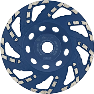 Bosch 2608901479 EXPERT Concrete Diamond Grinding Head for Concrete Grinders - 180mm x 2.4mm