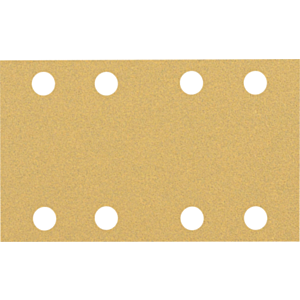 Bosch 2608901662 C470 Sandpaper Sheets 80mm x 133mm, 80 Grit (Pack of 50)