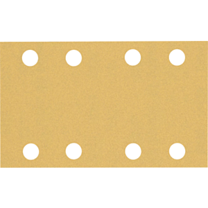 Bosch 2608901663 C470 Sandpaper Sheets 80mm x 133mm, 120 Grit (Pack of 50)
