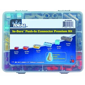 IDEAL 30-5020EU Push-in Wire Connectors - Premium Kit