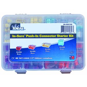 IDEAL 30-5021EU Push-in Wire Connectors - Starter Kit