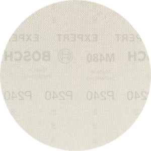 Bosch 2608900695 Expert M480 Sanding Net Pads - 150mm, 240 Grit (Pack of 5)