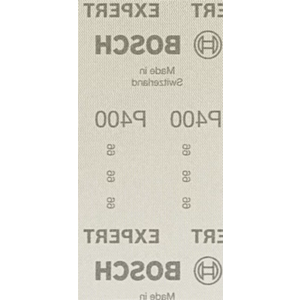 Bosch 2608900760 Expert M480 Sanding Net Sheets - 93mm x 186mm, 400 Grit (Pack of 50)