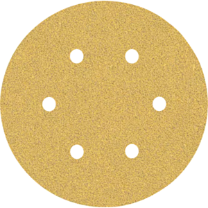 Bosch 2608900918 Expert C470 Sandpaper Discs 150mm, 60 Grit, 6 Holes (Pack of 50)