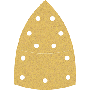 Bosch 2608900887 C470 Delta Sanding Pads 102 x 62mm, 80 Grit (Pack of 10)