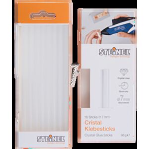 Steinel 7mm Diameter - Cristal Glue Sticks (40 Pack 240g)